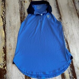 PETER MILLAR
Crown Sport Collection Women's  Polo XS Blue Golf Scallop Collar